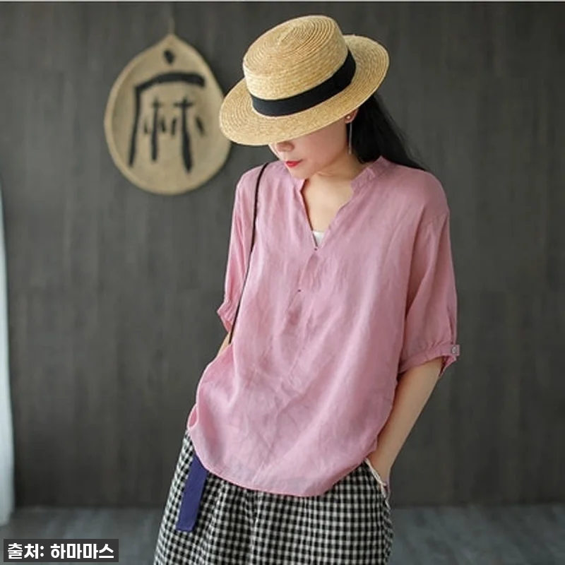 이건 무조건 사야 해! 올여름 교복 등극! '루즈핏 린넨 블라우스' 내돈내산 찐리뷰! 7 이건 무조건 사야 해! 올여름 교복 관련 이미지 1