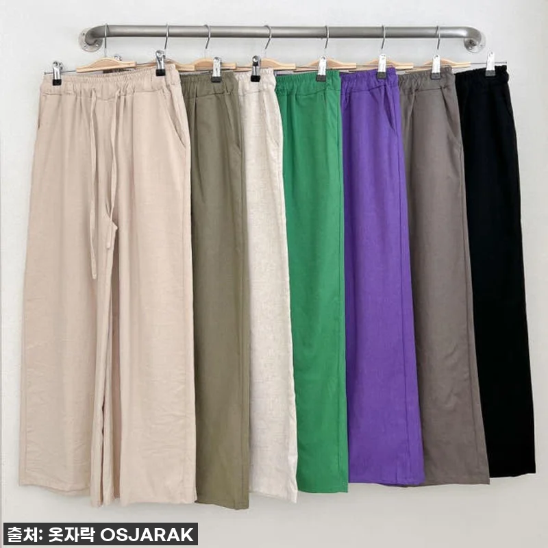 이슈템 등극! '옷자락 린넨 와이드 팬츠' 찐후기! 올여름 인생템 예약♥ 5 이슈템 등극! '옷자락 린넨 와이드 관련 이미지 1
