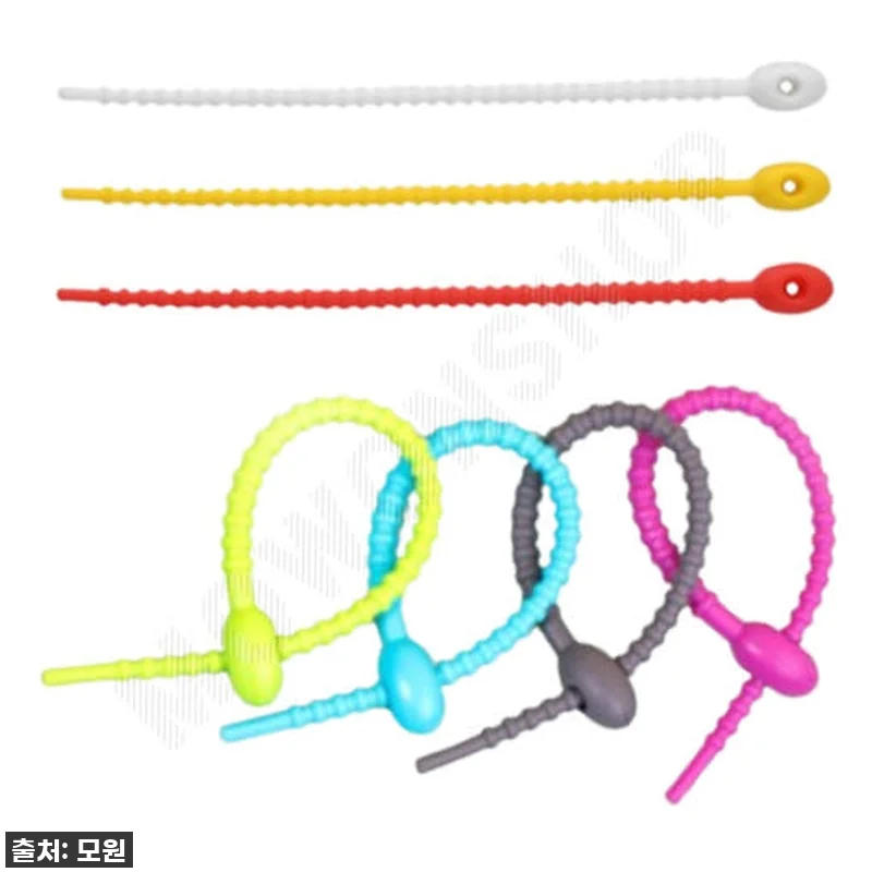 진심 감동! 지저분한 선 정리 종결템, 재사용 실리콘 케이블타이 직접 써보니 이건 무조건 사야 해! 4 진심 감동! 지저분한 선 정리 종결템 관련 이미지 1