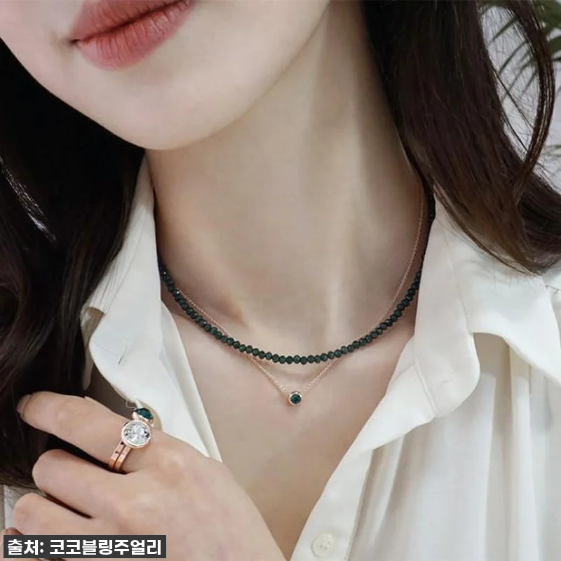 💚영롱 그 자체! 에메랄드 딥그린 초커, 레이어드까지 완벽한 인생템 발견! (feat. 찐할인 꿀팁) 7 💚영롱 그 자체! 에메랄드 딥그린 초 관련 이미지 1