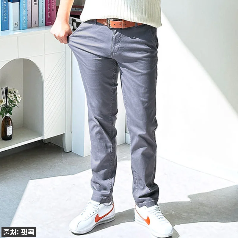이 가격 실화? 남자 면바지 치노팬츠 스판 빅사이즈, 이번 기회 놓치면 후회할 걸!
