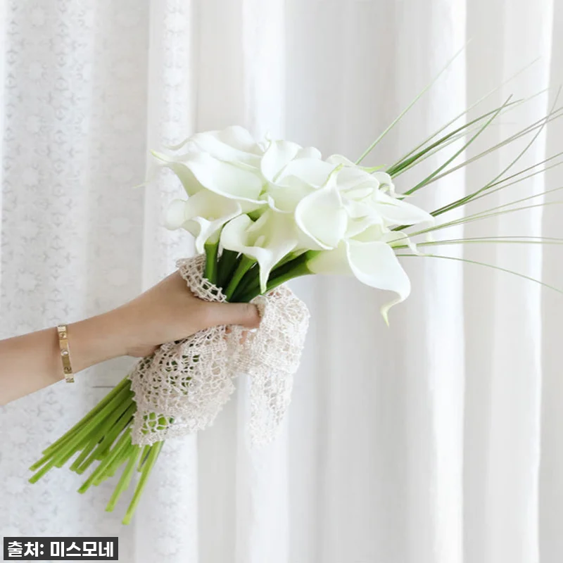 품절임박? ✨ 미니 화이트 카라 조화, 내 방에 봄을 선물하다! (내돈내산 찐후기) 4 품절임박? ✨ 미니 화이트 카라 조화 관련 이미지 1