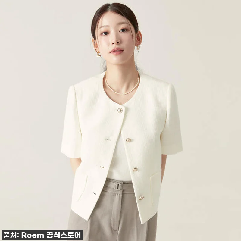 이 가격에 이 퀄리티?! 로엠 트위드 반팔 자켓, 이건 무조건 사야 할 #품절임박템! 10 이 가격에 이 퀄리티?! 로엠 트위드 관련 이미지 2