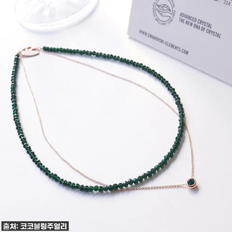 💚영롱 그 자체! 에메랄드 딥그린 초커, 레이어드까지 완벽한 인생템 발견! (feat. 찐할인 꿀팁) 9 💚영롱 그 자체! 에메랄드 딥그린 초 관련 이미지 3