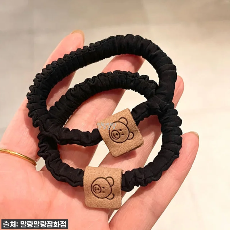 미니 곱창밴드 스크런치 안아픈머리끈 곰돌이 고무줄 15 미니 곱창밴드 스크런치 안아픈머리끈 관련 이미지 3