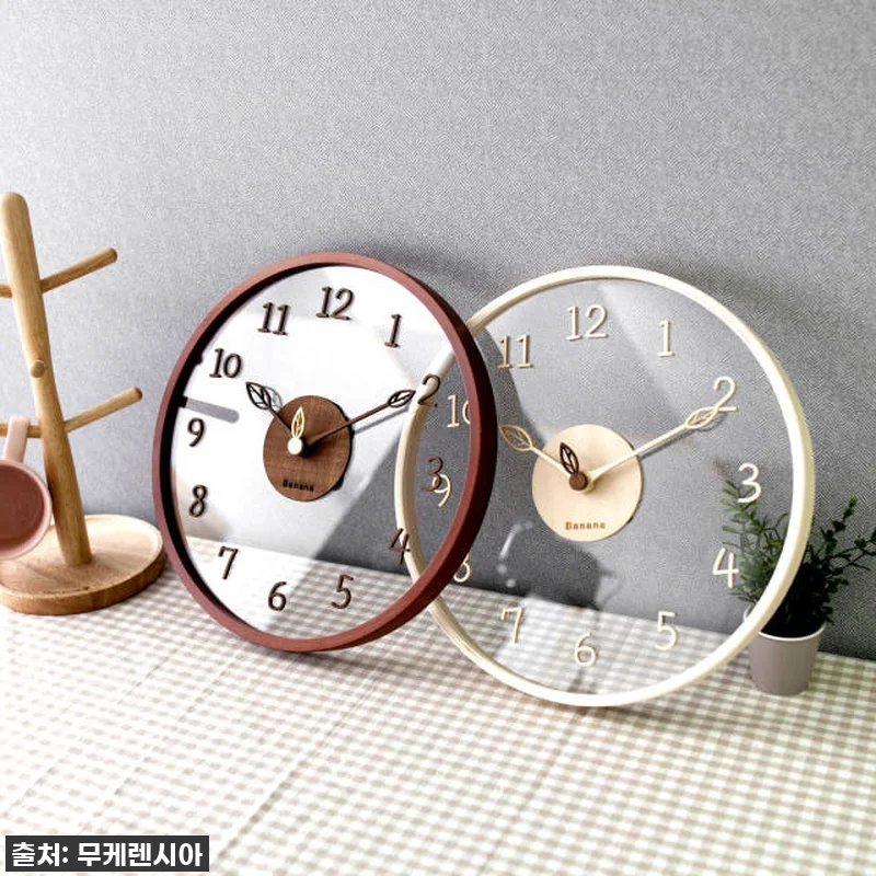 우리 집 분위기 업! '바나나공방 300 유리나무 무소음 벽시계' 직접 달아본 찐후기 10 우리 집 분위기 업! '바나나공방 3 관련 이미지 3