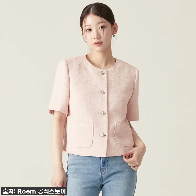 이 가격에 이 퀄리티?! 로엠 트위드 반팔 자켓, 이건 무조건 사야 할 #품절임박템! 12 이 가격에 이 퀄리티?! 로엠 트위드 관련 이미지 4