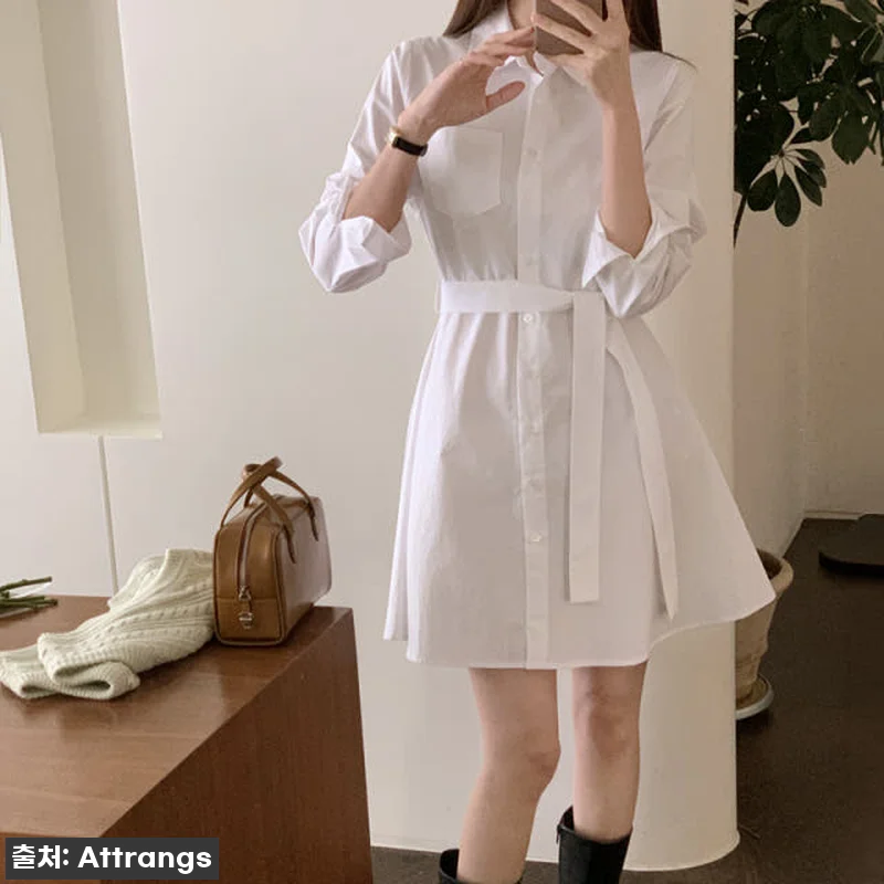 이슈템 등극! 메리 워싱 코튼 A라인 셔츠 원피스, 찐내돈내산 후기! 가을 데일리룩 종결템! 16 이슈템 등극! 메리 워싱 코튼 A라인 관련 이미지 6