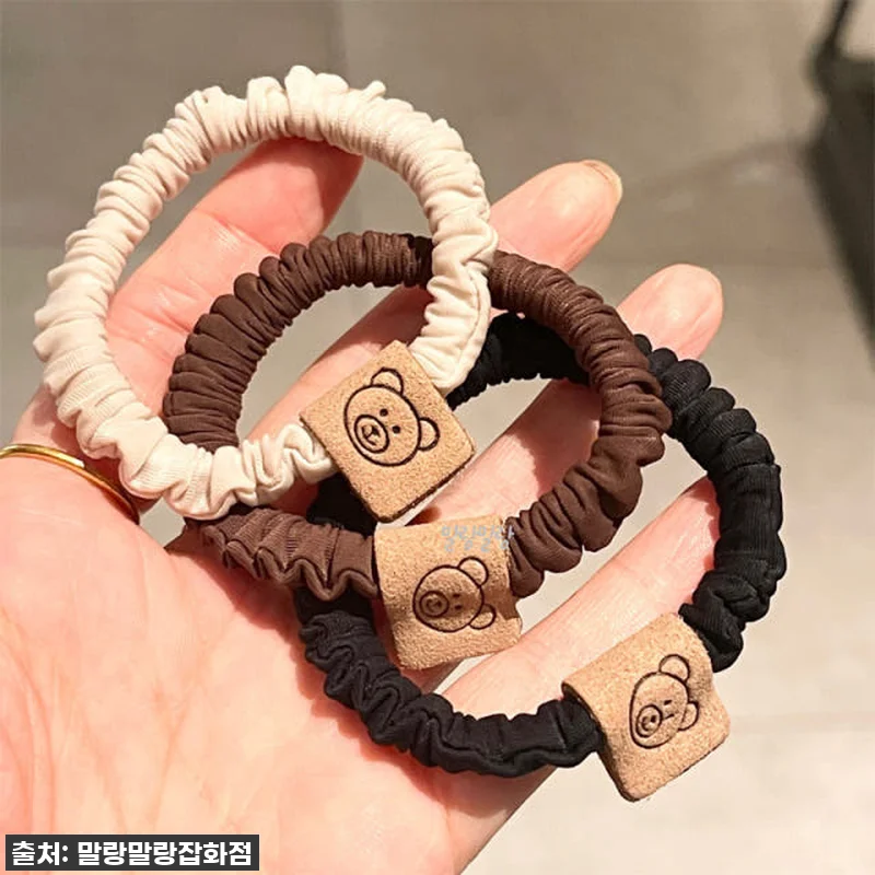 미니 곱창밴드 스크런치 안아픈머리끈 곰돌이 고무줄 21 미니 곱창밴드 스크런치 안아픈머리끈 관련 이미지 9