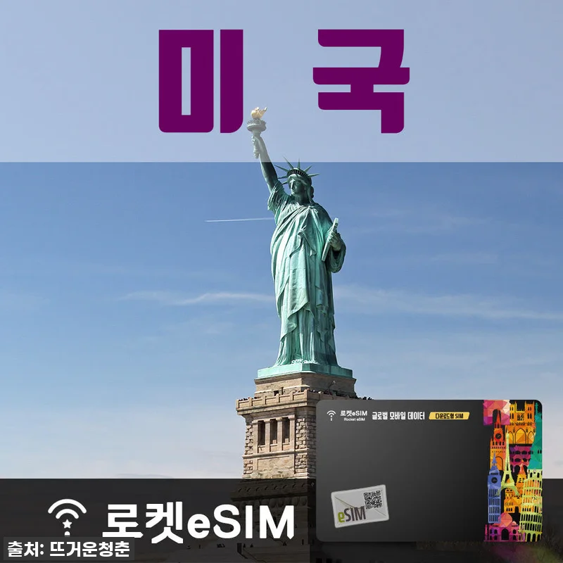미국 여행 필수템! 로켓eSIM 16 관련 이미지 1