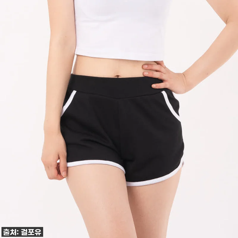 걸포유 돌핀팬츠 3부 트레이닝 반바지 관련 이미지 1