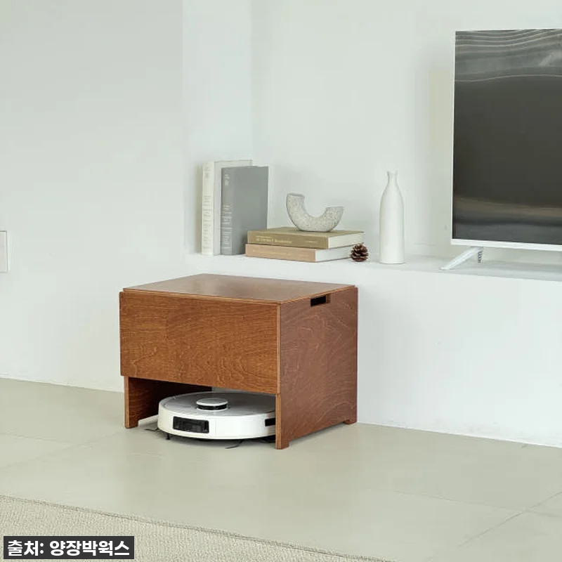 양장박웍스 로봇청소기 수납장 로청장 관련 이미지 1