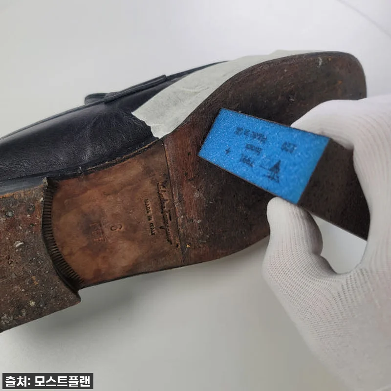 셀프 밑창 보강 사포 / 200방 / 관련 이미지 1