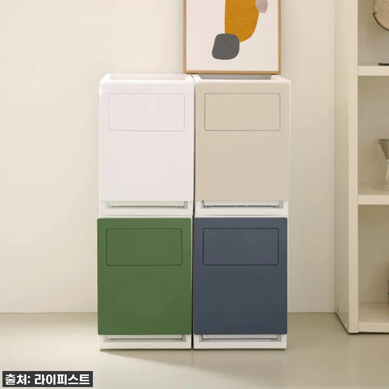 찐후기! 품절대란 디큐브 분리수거함, 관련 이미지 1