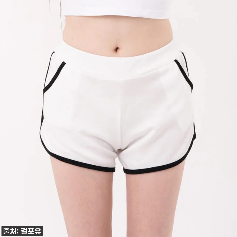 걸포유 돌핀팬츠 3부 트레이닝 반바지 관련 이미지 2