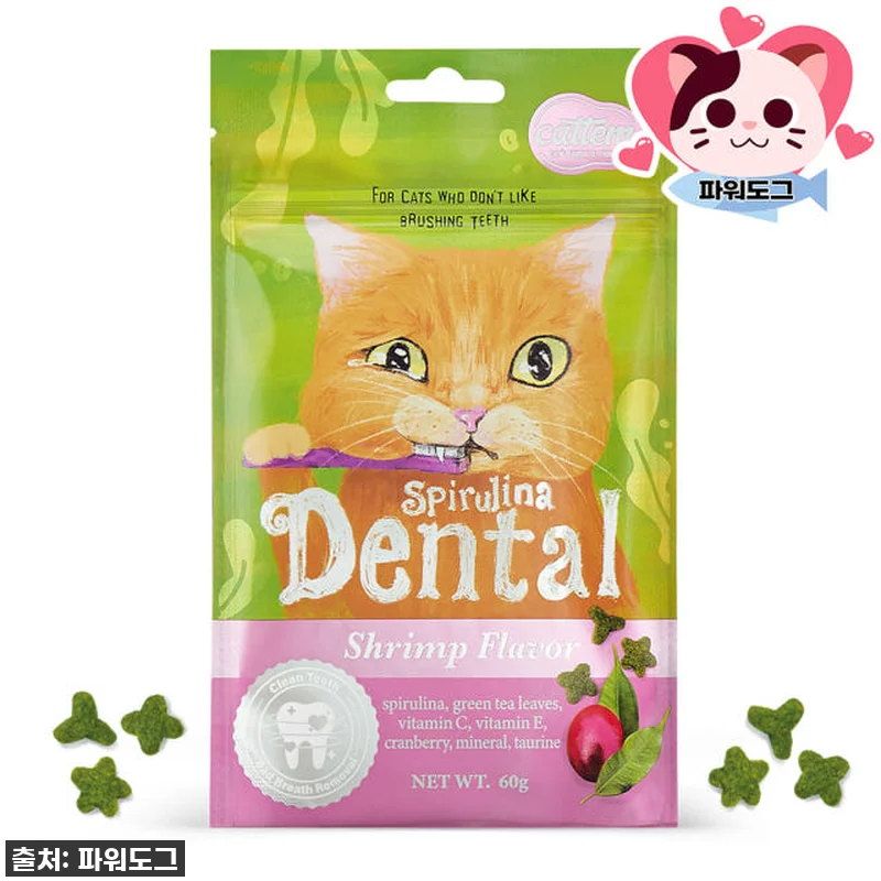 냥냥이도 반한 찐후기! 캣템 스피루리 관련 이미지 2