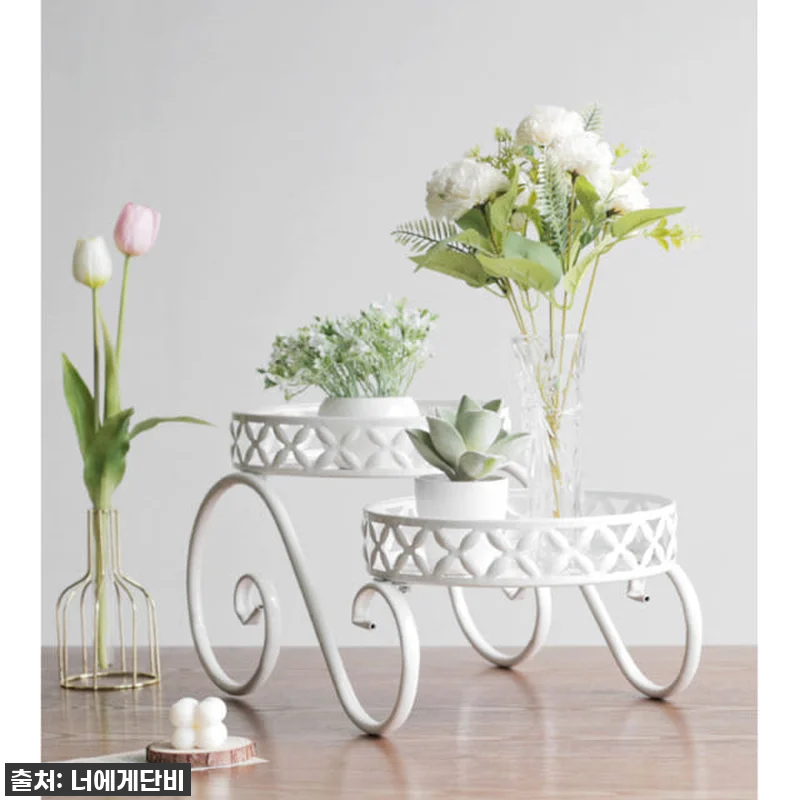 거실화분대 정리대 다이 선반 받침대 관련 이미지 2