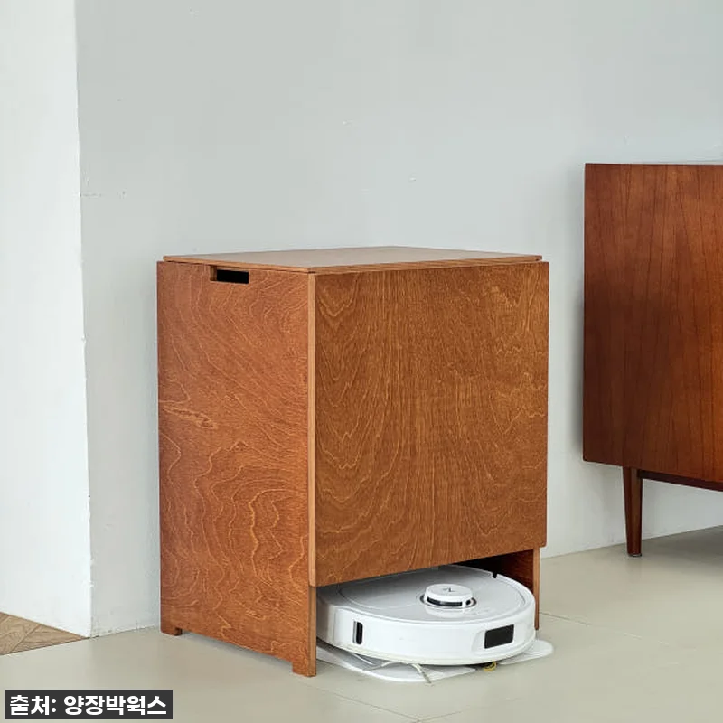 양장박웍스 로봇청소기 수납장 로청장 관련 이미지 2