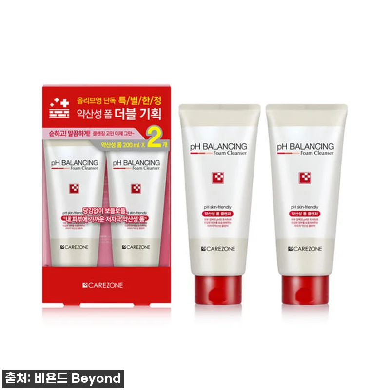 케어존 약산성폼클렌징 200 mL + 관련 이미지 2