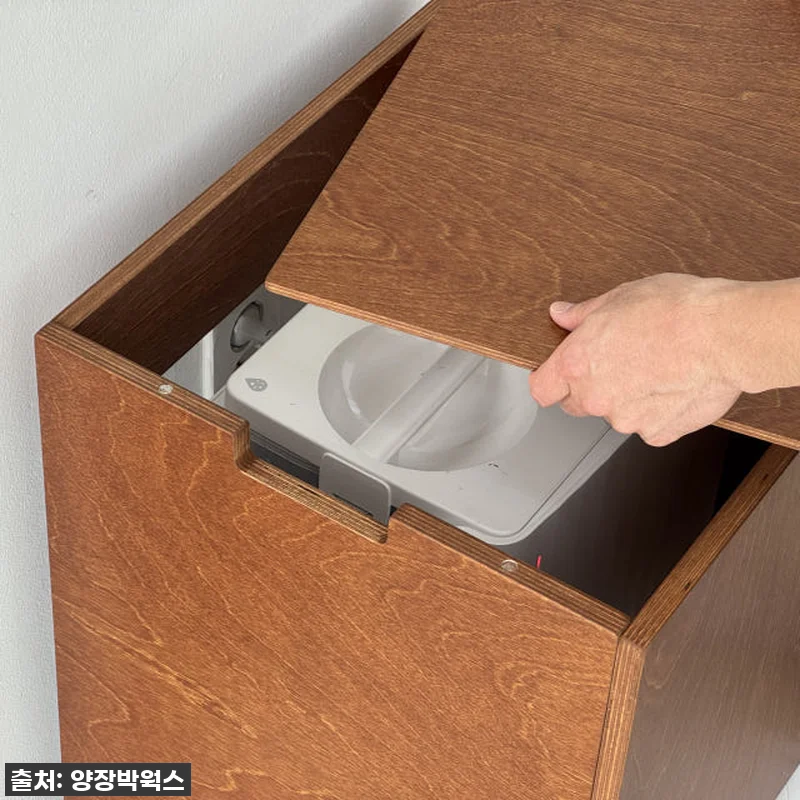 양장박웍스 로봇청소기 수납장 로청장 관련 이미지 3