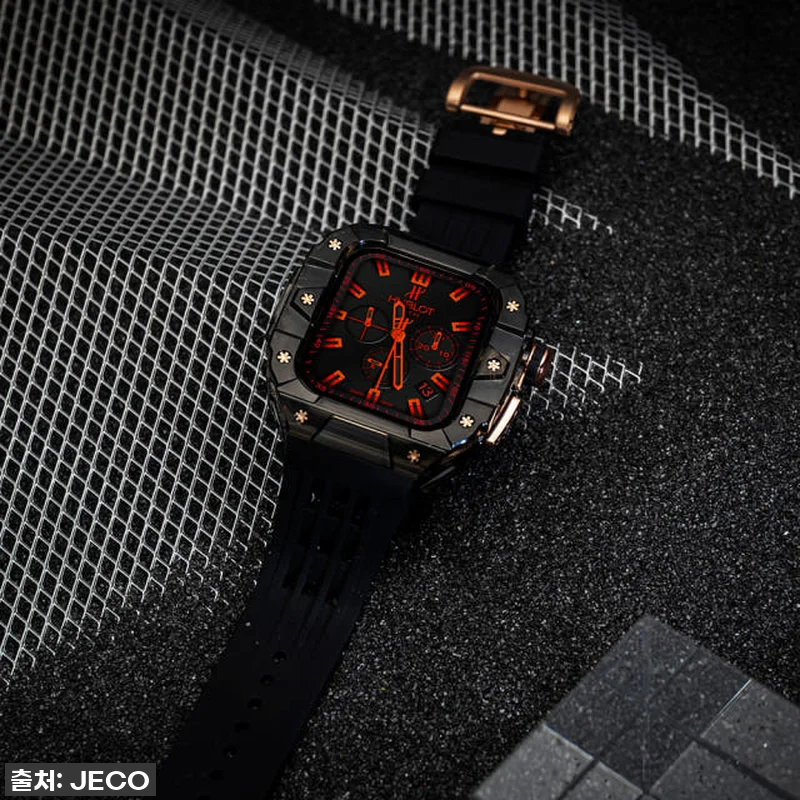 JECO 애플워치 스트랩 메탈 애차드 관련 이미지 3