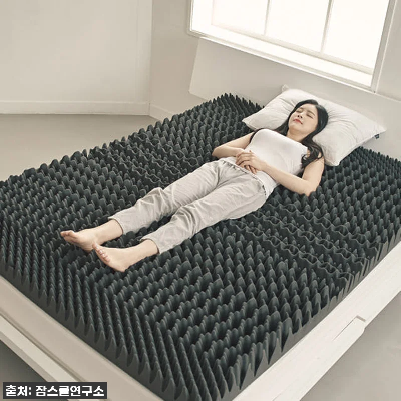 잠스쿨 떡실신 토퍼매트리스 접이식 침 관련 이미지 2