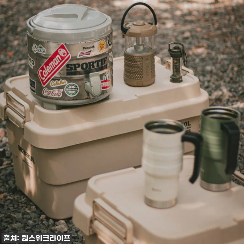 원스위크라이프 캠핑 카고 수납 스태킹 관련 이미지 5
