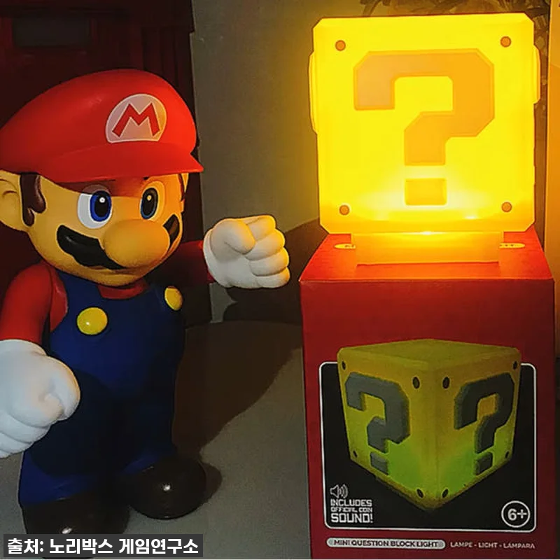 찐후기: 슈퍼마리오 럭키블럭 무드등, 관련 이미지 5