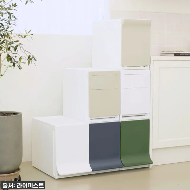 찐후기! 품절대란 디큐브 분리수거함, 관련 이미지 5