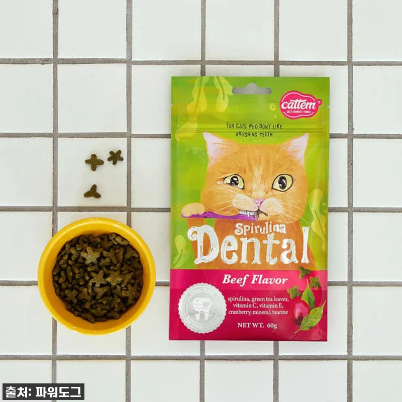 냥냥이도 반한 찐후기! 캣템 스피루리 관련 이미지 6