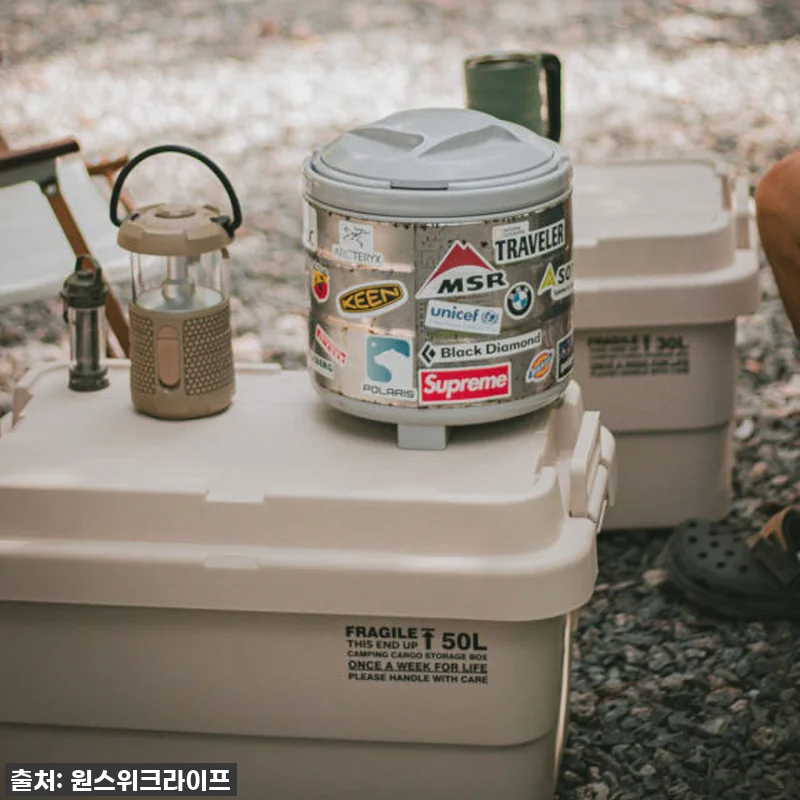 원스위크라이프 캠핑 카고 수납 스태킹 관련 이미지 6