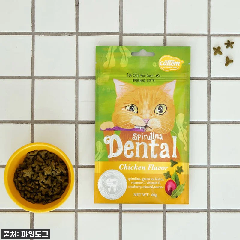 냥냥이도 반한 찐후기! 캣템 스피루리 관련 이미지 9