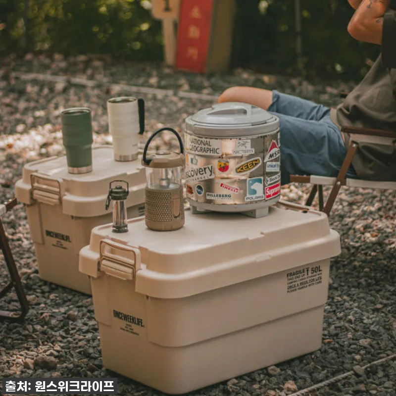 원스위크라이프 캠핑 카고 수납 스태킹 관련 이미지 9