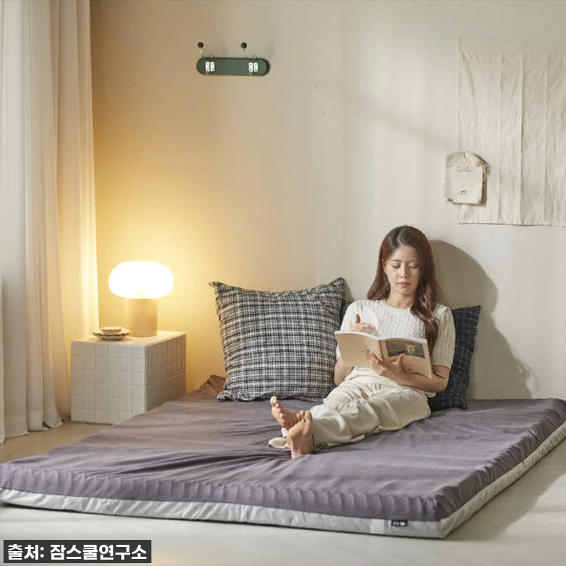 잠스쿨 떡실신 토퍼매트리스 접이식 침 관련 이미지 8
