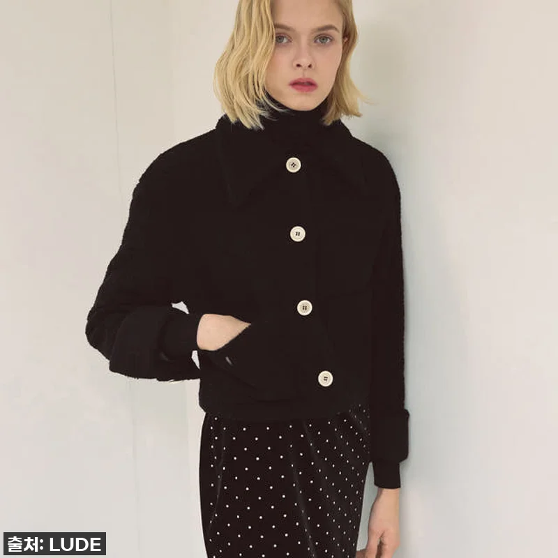 루드 울 부클 숏 코트 L22WFJK 관련 이미지 1