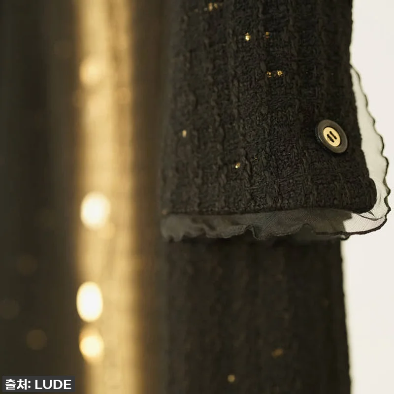 루드 울 트위드 미니 원피스, 찐후기 관련 이미지 1