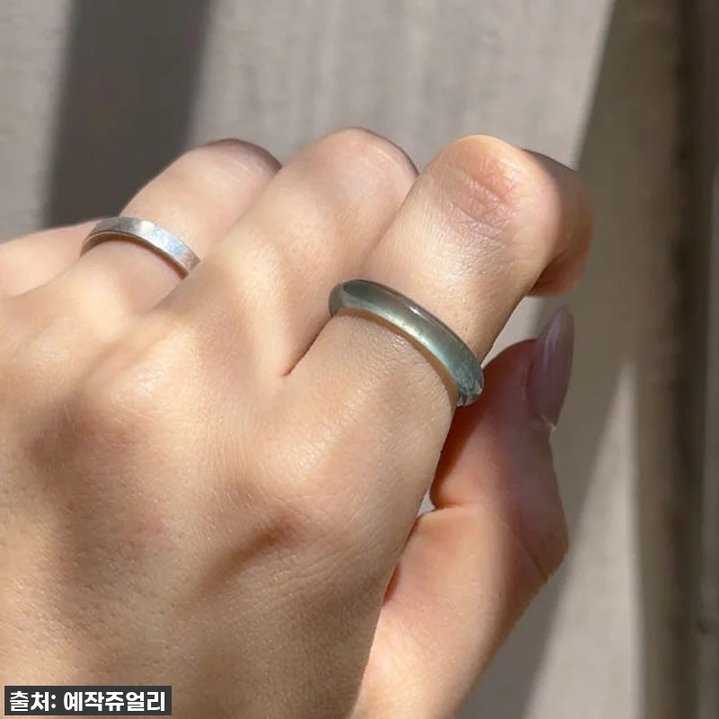 찐후기! A 제이드 비취 옥반지 아쿠 관련 이미지 2