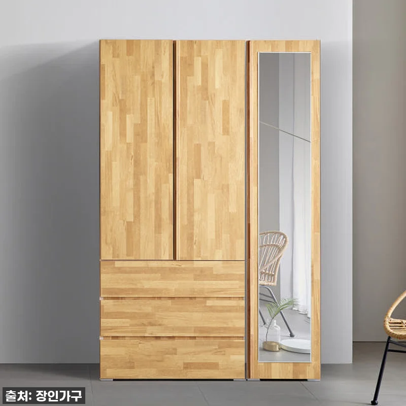 장인가구 탐스 전신거울 3단 서랍옷장 관련 이미지 2