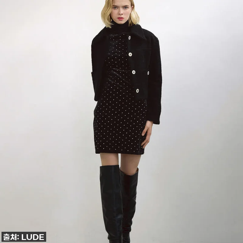 루드 울 부클 숏 코트 L22WFJK 관련 이미지 2