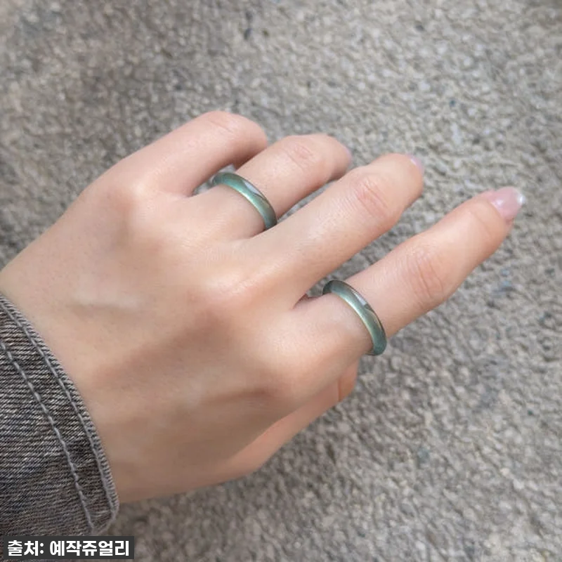 찐후기! A 제이드 비취 옥반지 아쿠 관련 이미지 7