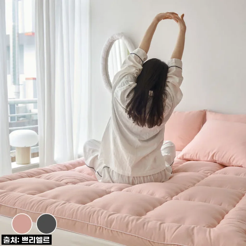 이슈템 떴다! 쁘리엘르 통세탁 토퍼, 침대 바닥 어디든 꿀잠 보장 (40% 할인 놓치지 마세요!)