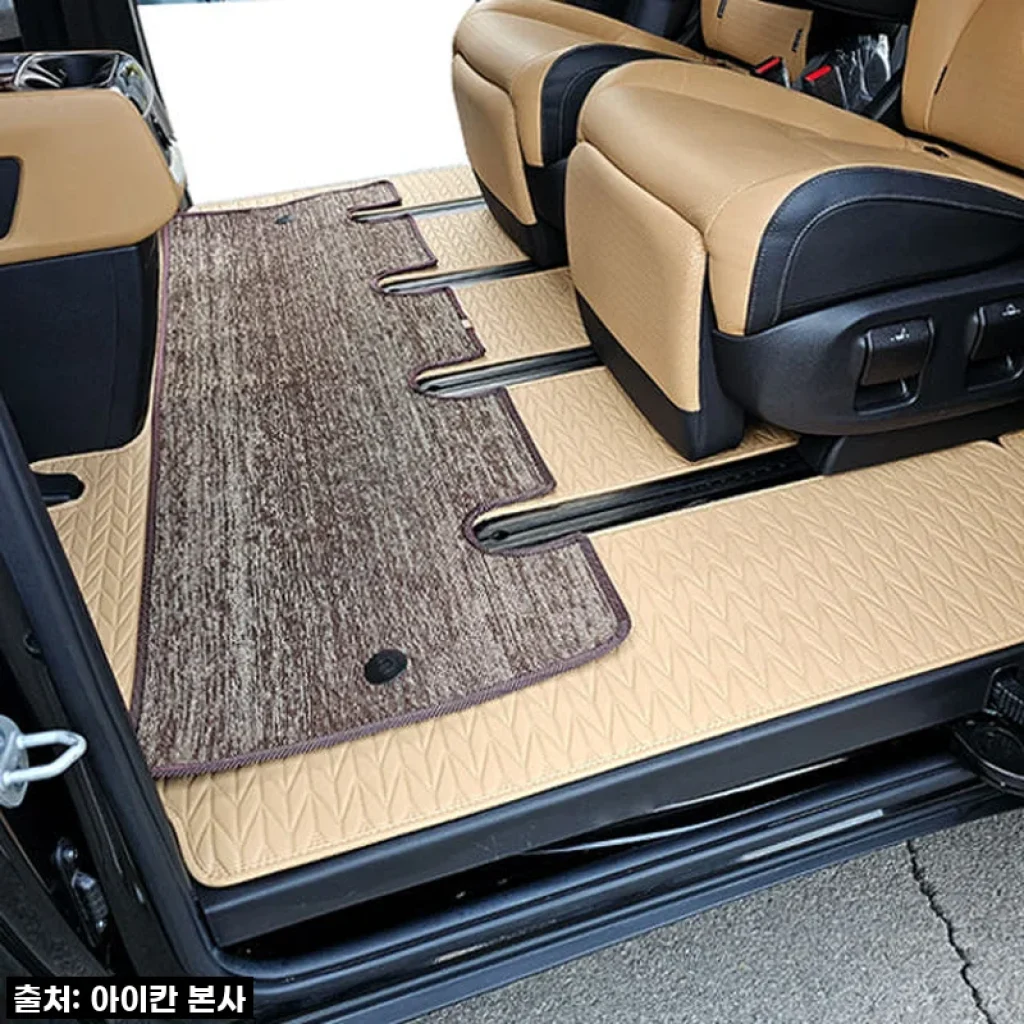 우리집 카니발, 아이칸 리노 가죽 매트 깔고 럭셔리 휴게 공간으로 대변신! (feat. 역대급 할인 찐후기)