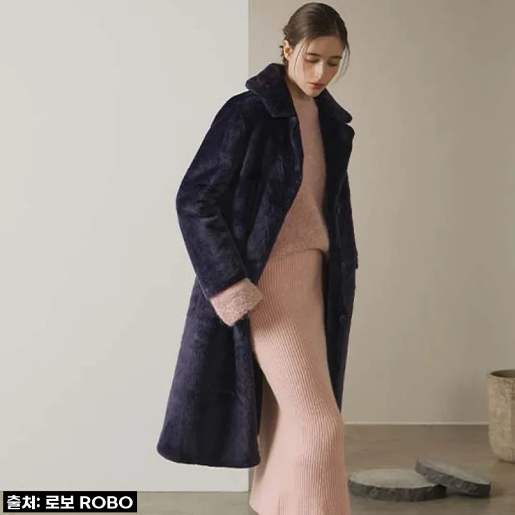 로보 스페인 라도마 무스탕 CSC23D113, 직접 입어보니 감탄! 품절대란 예상되는 이 겨울 필수템!