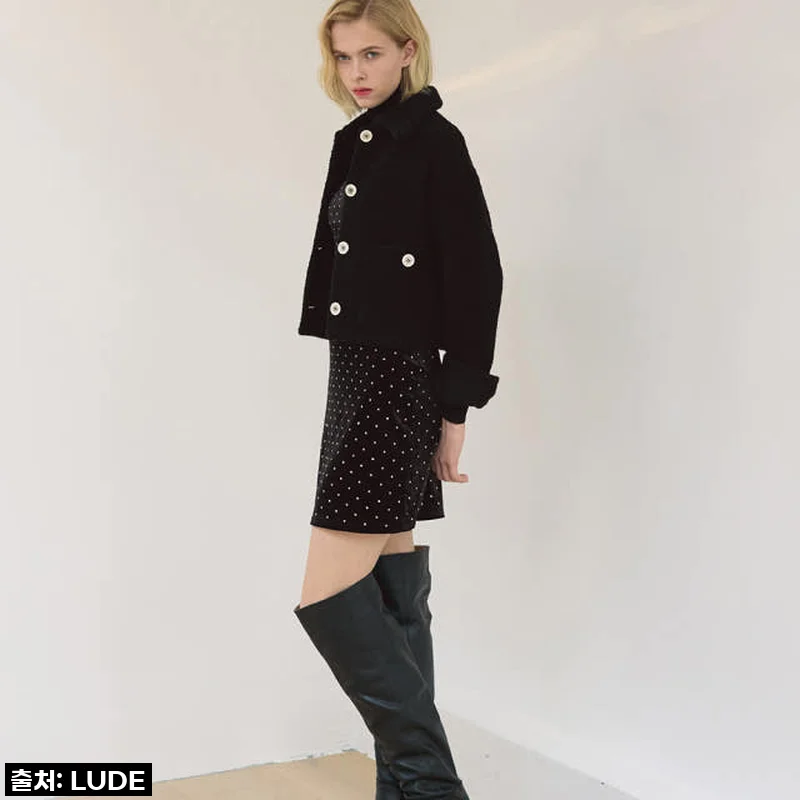 루드 울 부클 숏 코트 L22WFJK5: 올겨울 데일리룩 완성! 놓치면 후회할 인생템 찐후기!