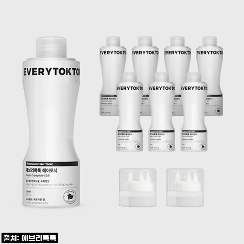 이슈템 등극! 에브리톡톡 헤어토닉, 5년차 찐사용자가 들려주는 머리숱 대반전 스토리! (feat. 품절각)