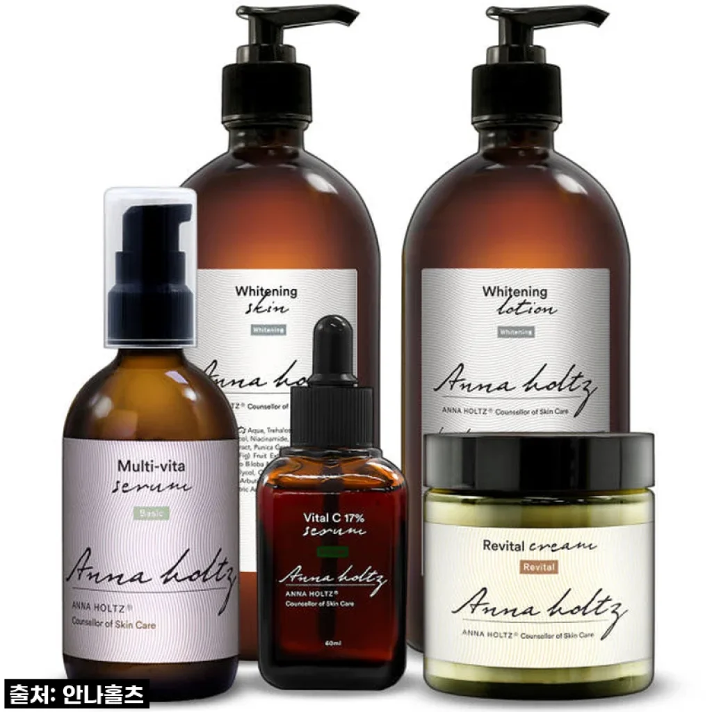 🔥단독특가 품절임박! 안나홀츠 주름개선 미백 5종 세트, 인생템으로 등극할 준비 완료? 내돈내산 찐후기!