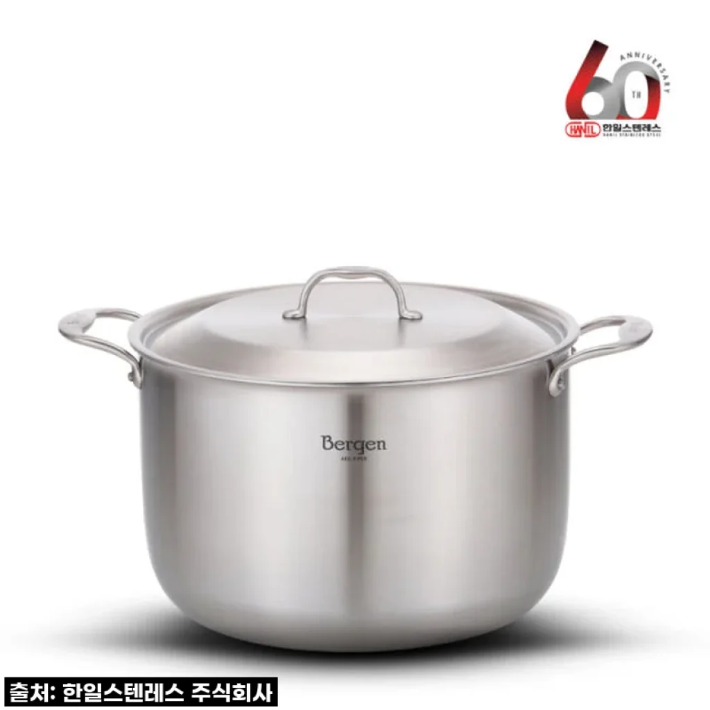 요리가 즐거워지는 마법! 한일스텐레스 통5중 IH 베르겐 스텐냄비 곰솥 30cm, 이 가격 실화?!