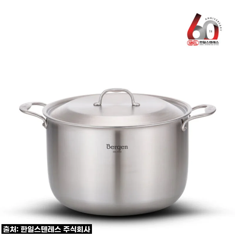 요리가 즐거워지는 마법! 한일스텐레스 통5중 IH 베르겐 스텐냄비 곰솥 30cm, 이 가격 실화?!