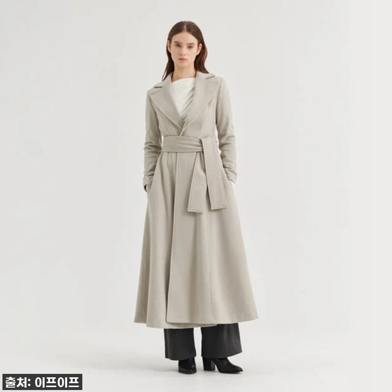 크램38 줄리아 르댕고트 베이지 코트 관련 이미지 1