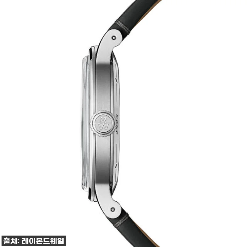 밀레짐 블랙 다이얼 가죽 39mm 시 관련 이미지 1